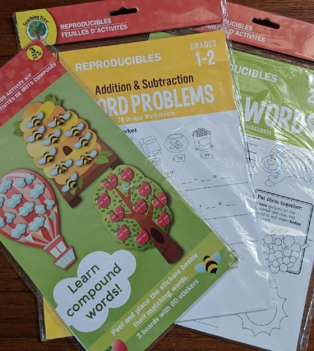 3 NEW Teaching Tree Packs Gr 1-3